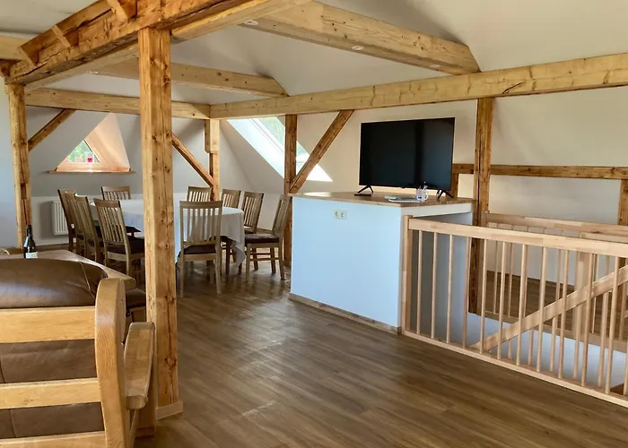 Διαμέρισμα Apartmenthaus Landeskrone Dresden Fuer Gruppen Bis 20 Personen, 2 Wohnungen, Sauna, Dachterrasse & Garten