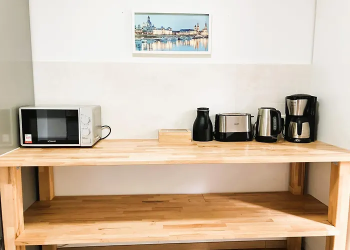Διαμέρισμα Apartmenthaus Landeskrone Dresden Fuer Gruppen Bis 20 Personen, 2 Wohnungen, Sauna, Dachterrasse & Garten *