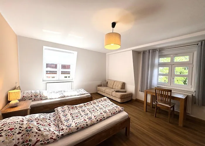 Apartmenthaus Landeskrone Dresden Fuer Gruppen Bis 20 Personen, 2 Wohnungen, Sauna, Dachterrasse & Garten *